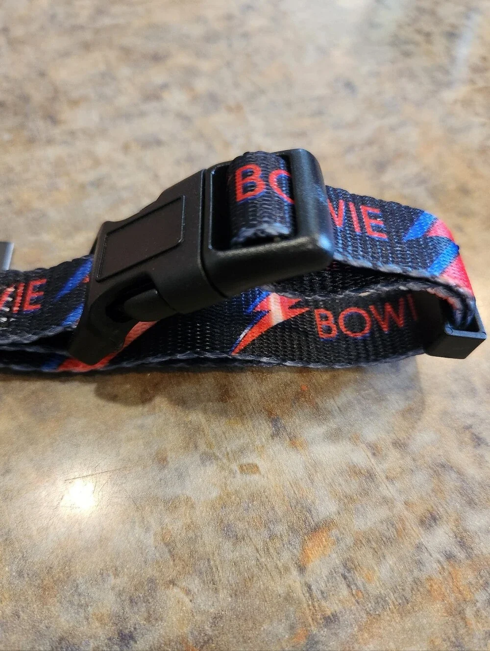David Bowie Dog Collar